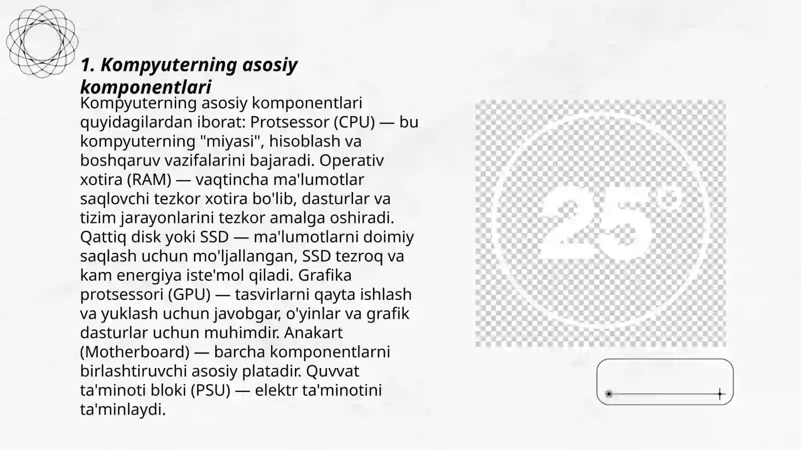 Shaxsiy kompyuter haqida umumiy maʼlumotlar 3