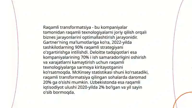 Raqamli transformatsiya va uning biznesga ta'siri 3