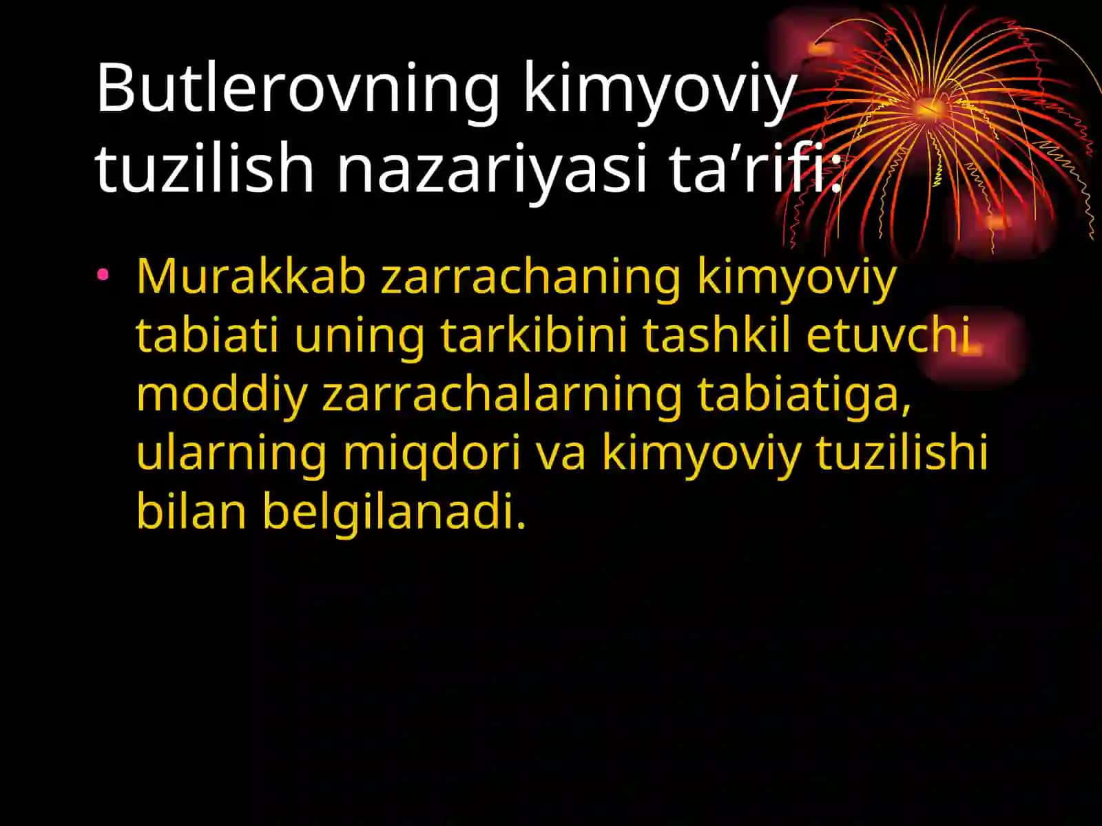 A.M.Butlerovning kimyoviy tuzilish nazariyasi 3