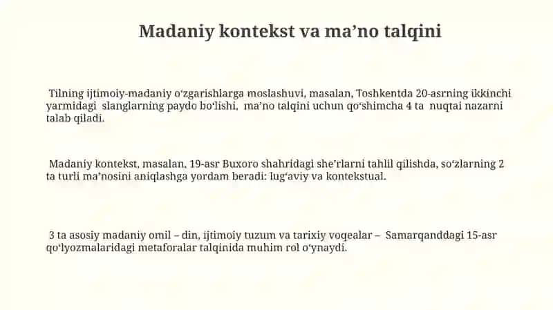 Ma'no yaratish va anglash jarayonlari 3