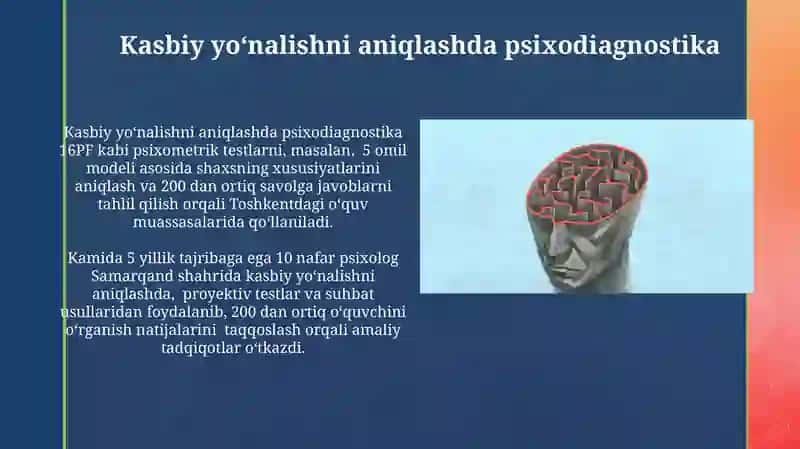 Kasbiy yo‘nalishni aniqlashda psixodiagnostika 3