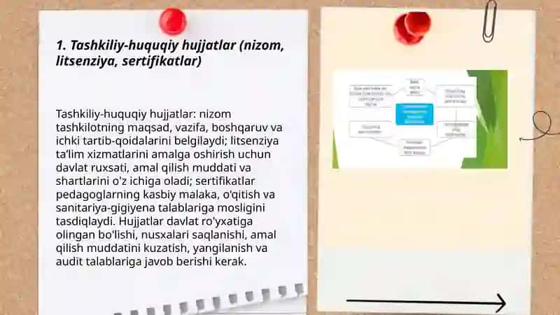 Maktabgacha taʼlim tashkiloti va pedagoglarning ish hujjatlari 3
