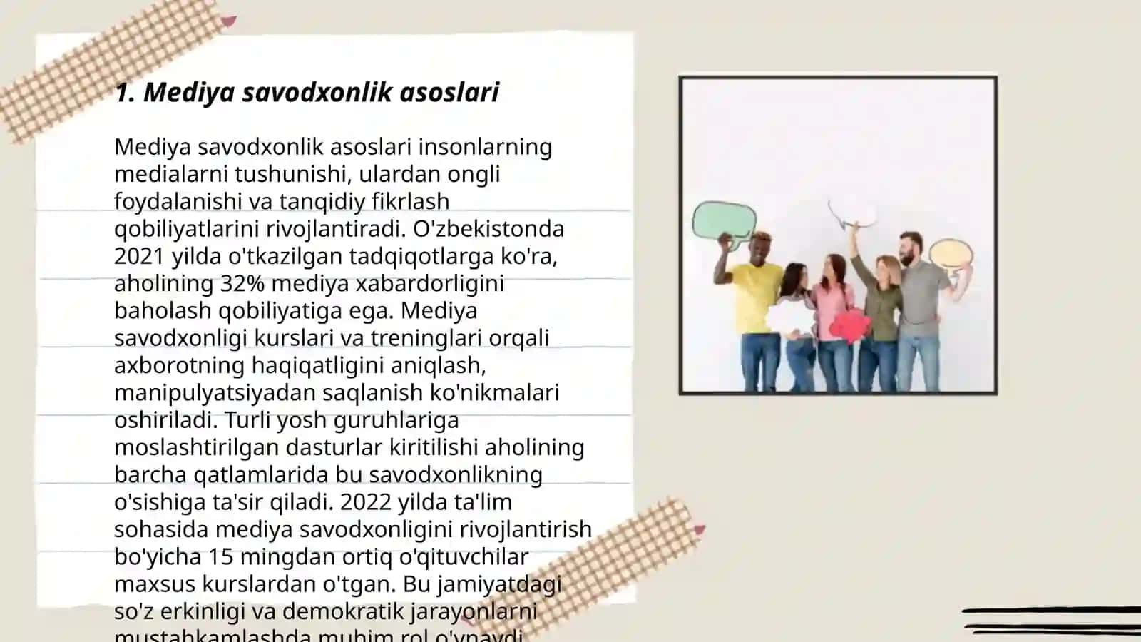 Mediya savodxonlik asoslari 3