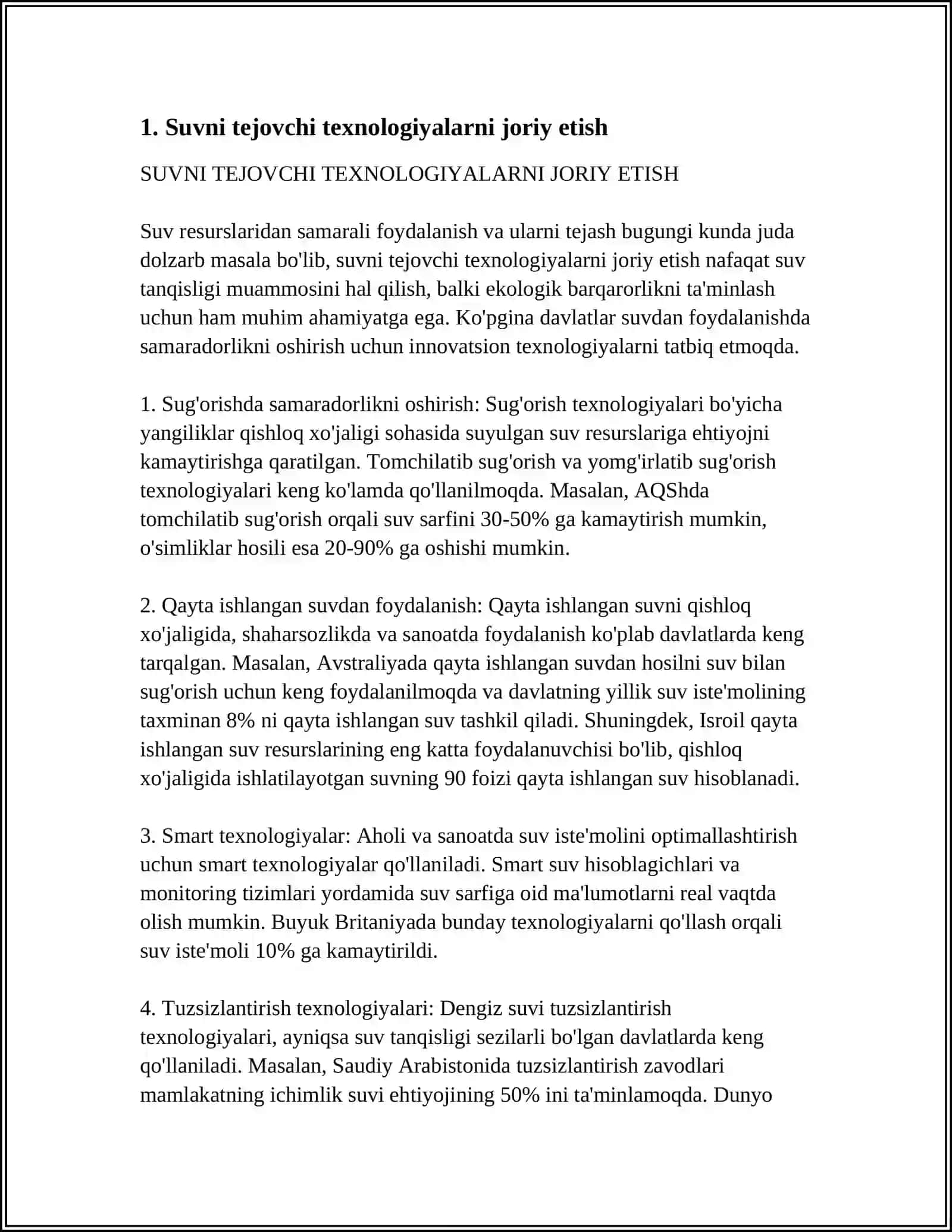MAGISTIRAL KANALLARNI QURISHDAGI LOYIHA ISHLARINI ZAMONAVIY TEXNOLOGIYALAR ASOSIDA TAKOMILLASHTIRISH 3