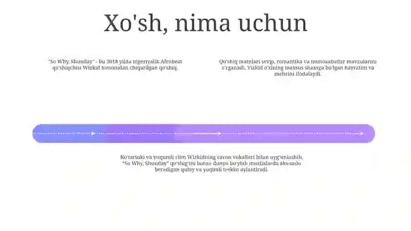 "So What, Shunday" 3