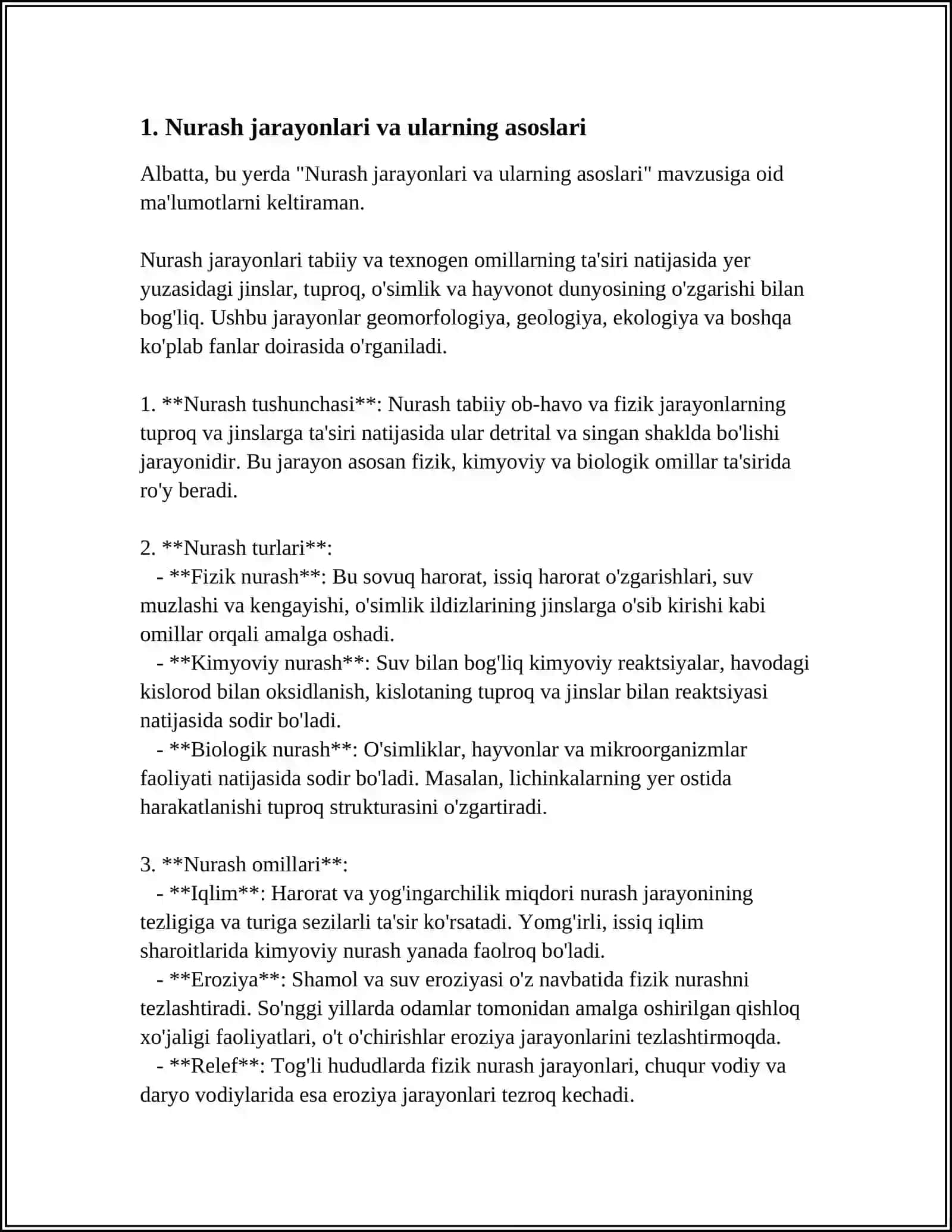 NURASH JARAYONLARI 3