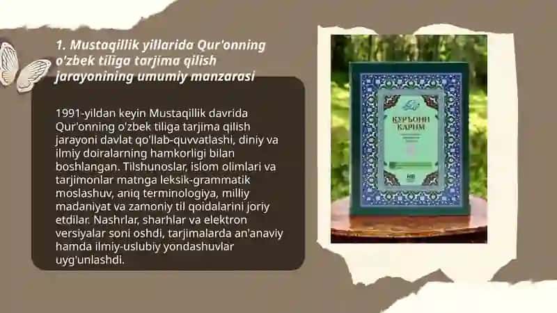 Qur'onning o'zbek tiliga tarjima qilish jarayoni 3