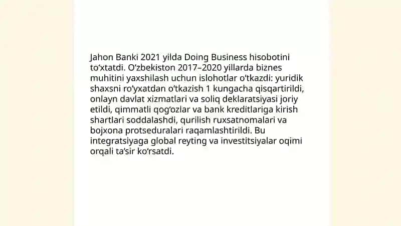 O'zbekistonning eng yangi tarixi fanidan tayyorlagan taqdimoti 3