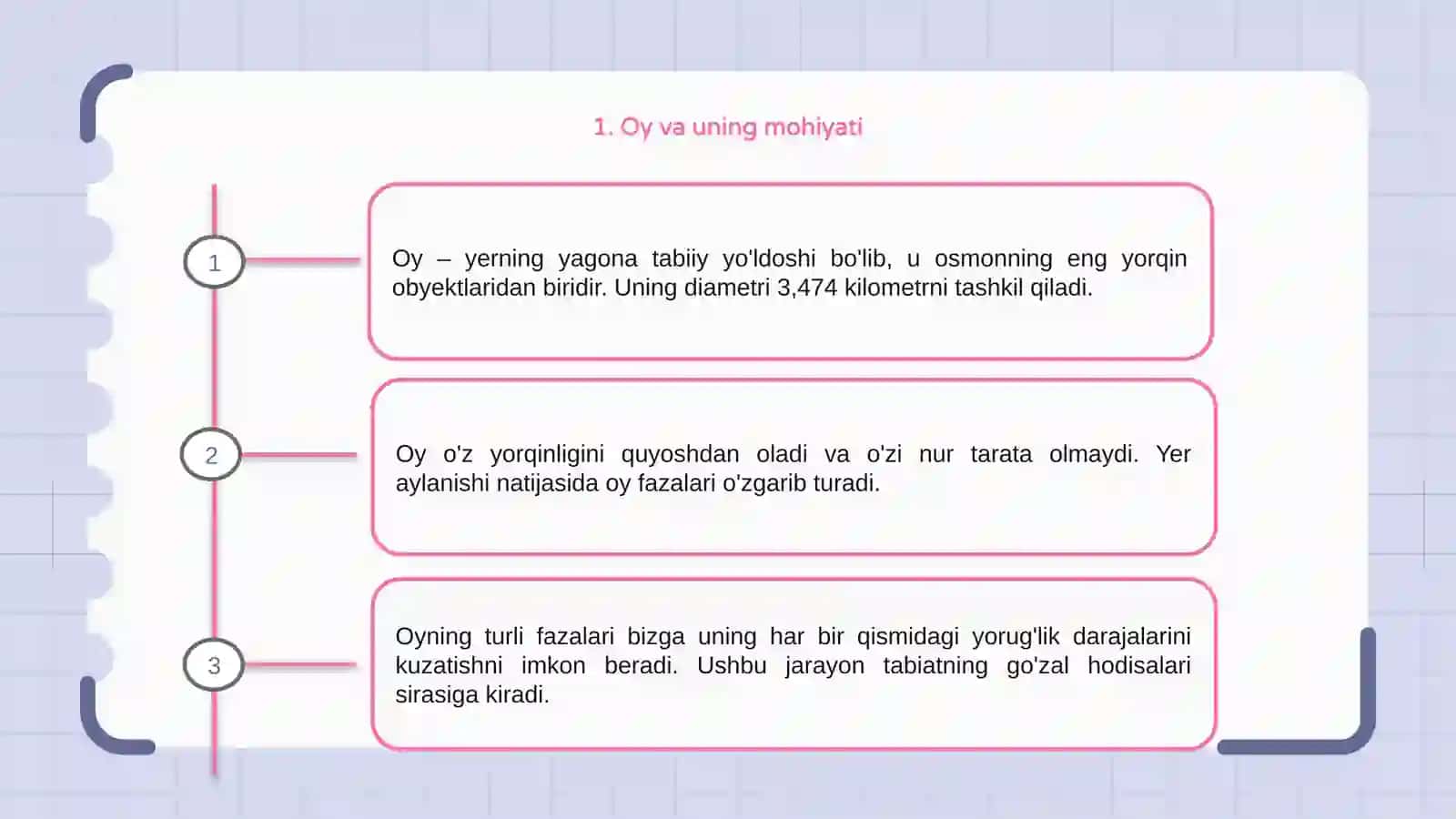Oy va uning fazalari 3