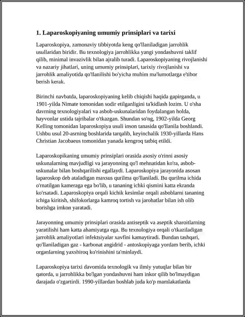 LAPAROSKOPIYANING JARROHLIKDA QO'LLANILISHI 3