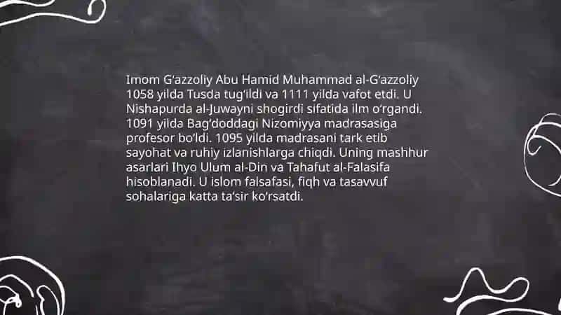 Imom Gʻazzoliy 3