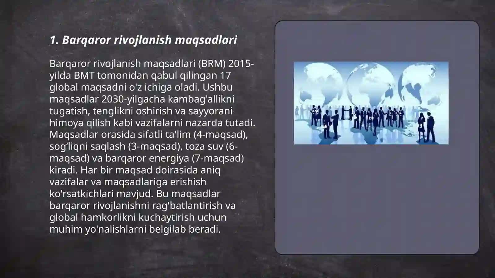 Barqaror rivojlanish konsepsiyasi 3
