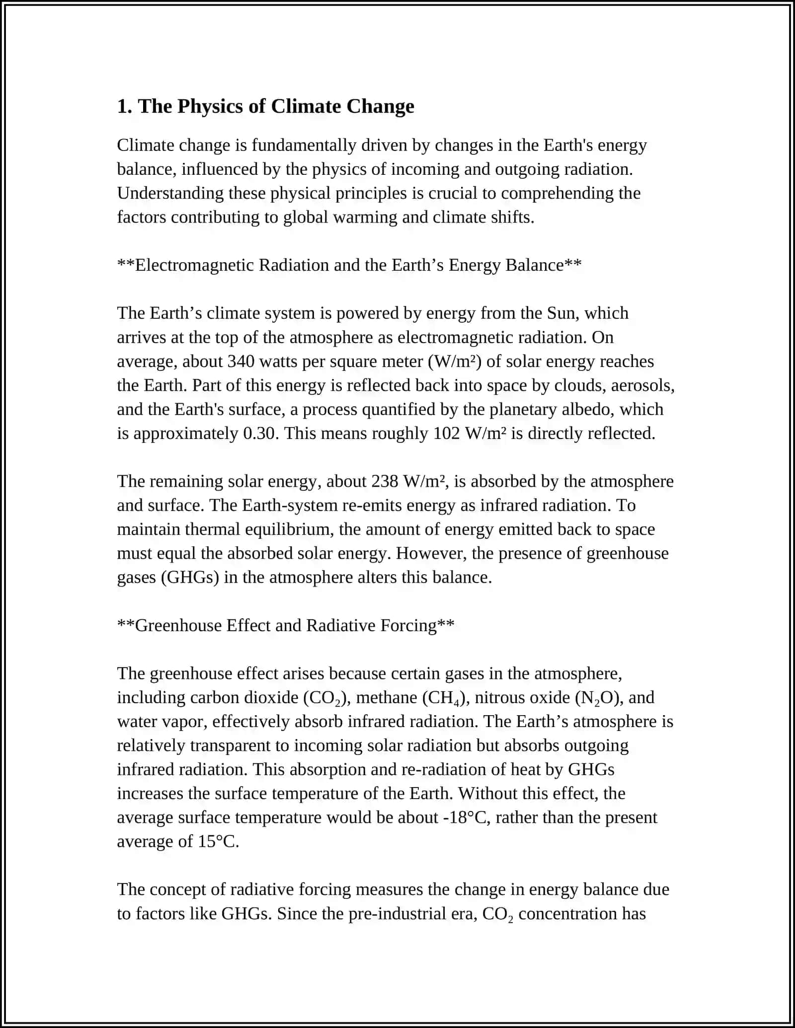 THE ROLE OF PHYSICS IN THE WORLD 3