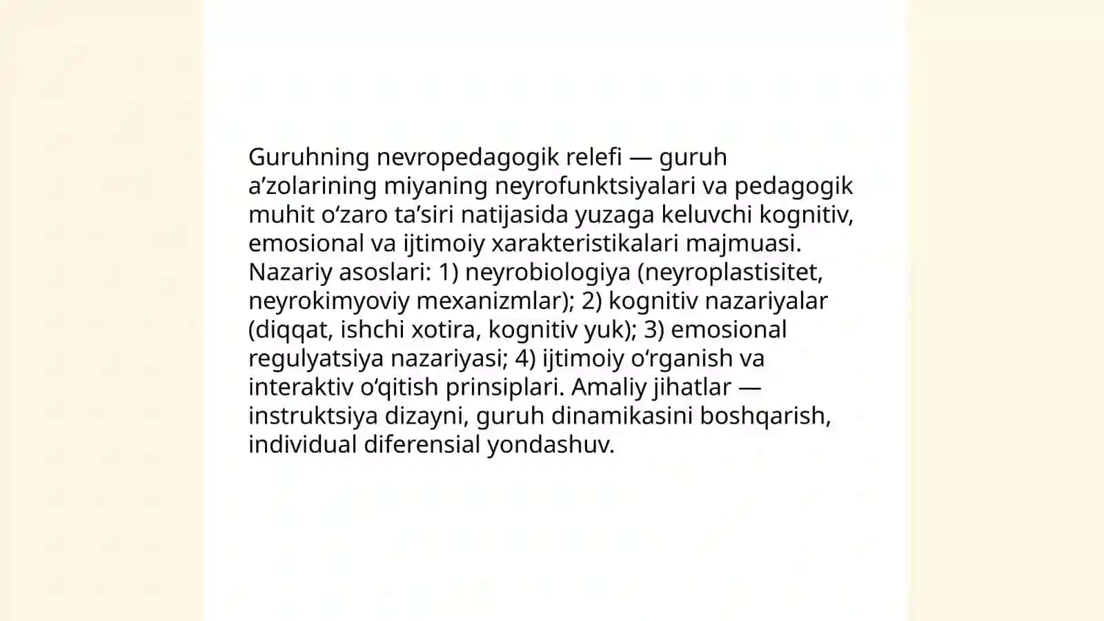 Guruhning nevropedagogik relefi 3