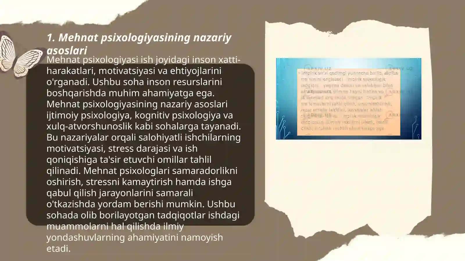 Mehnat psixologiyasining metodlari va mohiyati 3