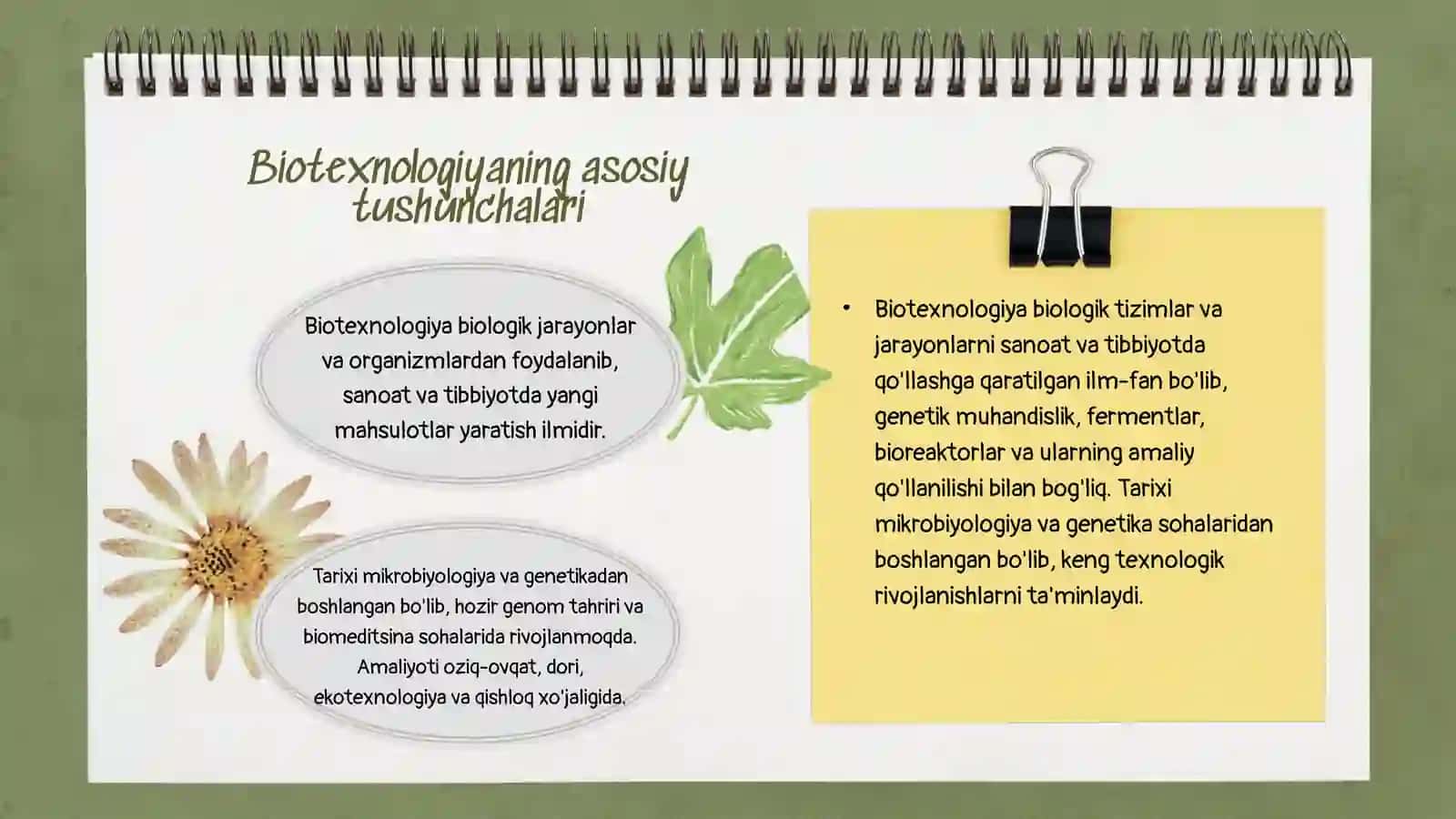 Biotexnologiya faniga kirish 3