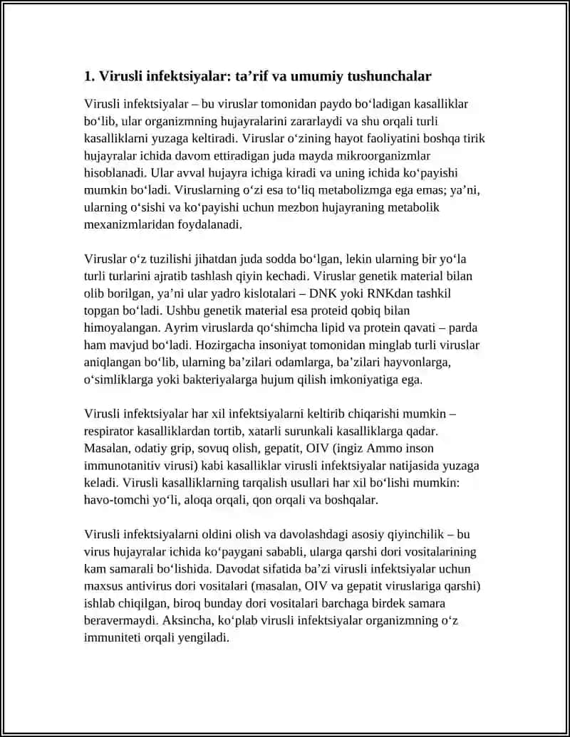 VIRUSLI INFEKSIYALAR 3