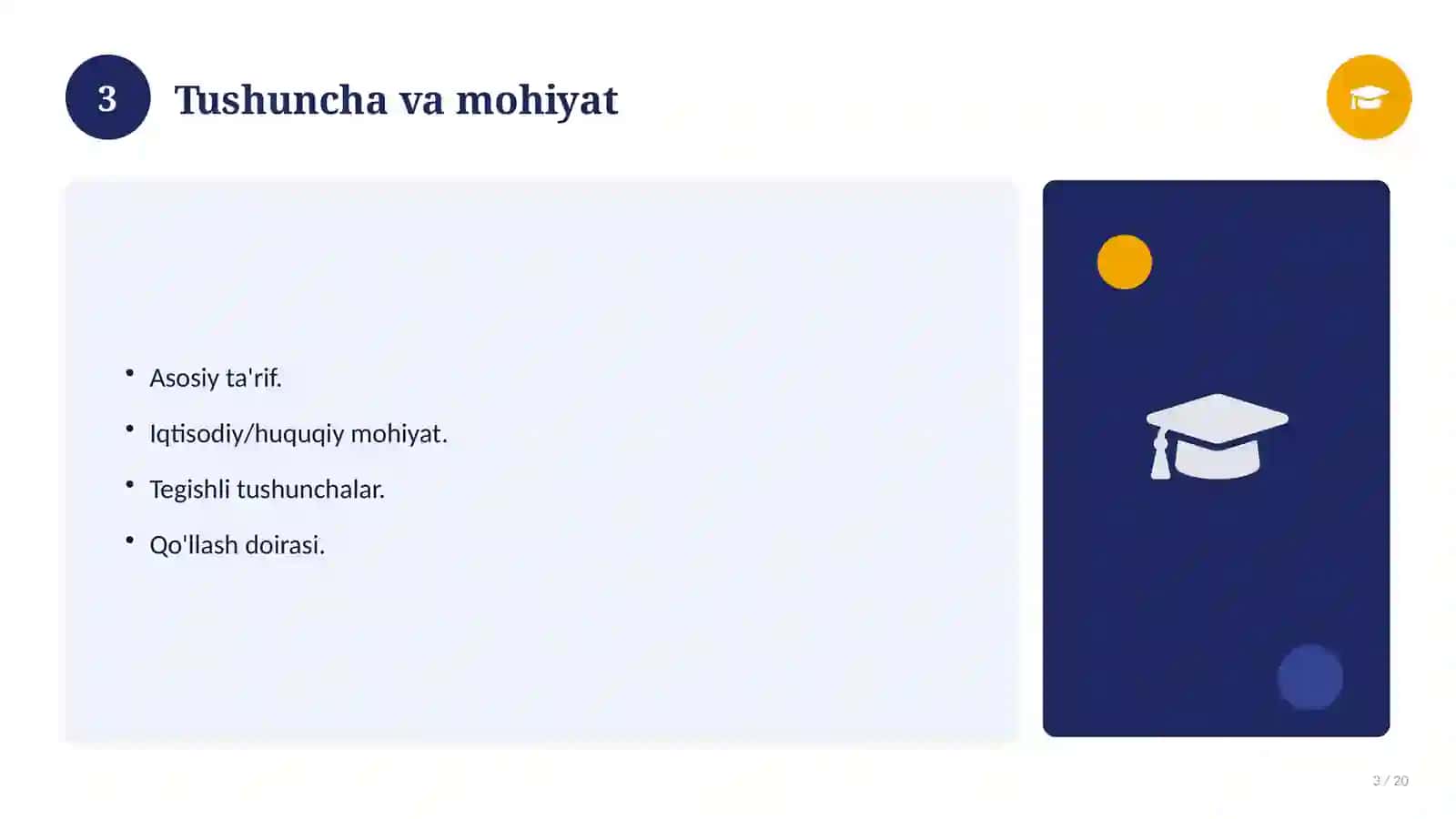 Makroiqtisodiyot: nazariy asoslari, an'anaviy yondashuvda (Glossariy va atamalar tahlili) 3