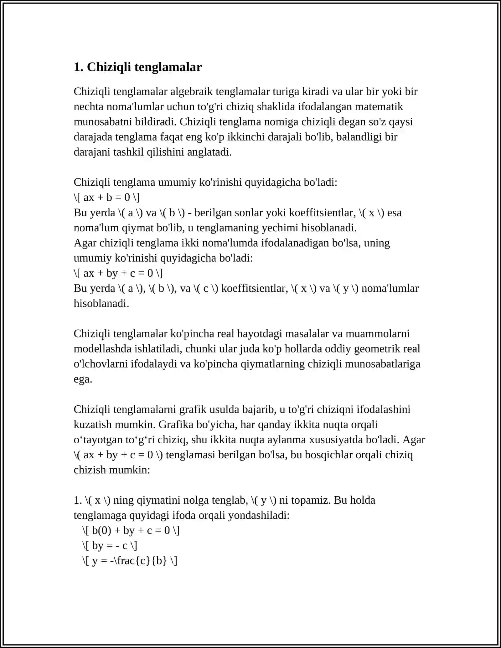 MODUL QATNASHGAN TENGLAMALAR 3