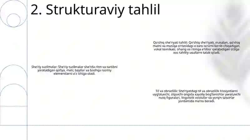 Lirik Asarlarni Tahlil Qilish Usullari 3