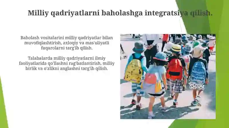 Milliy qadriyatlarning o'rni 3