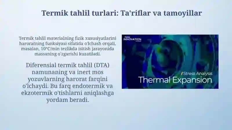 Termik tahlil turlari 3
