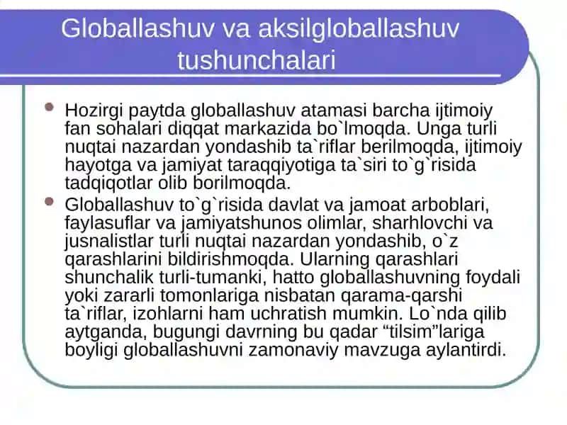 Globallashuvjarayonlarivamafkuraviytahdidlar 3