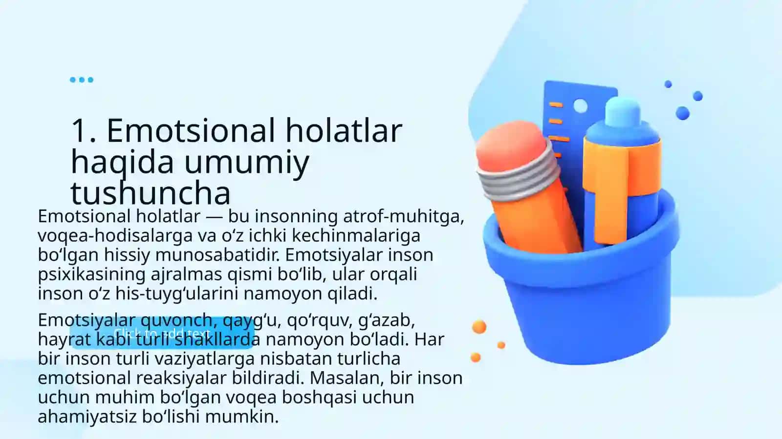 Emotsional holatlar Prezentatsiya 3