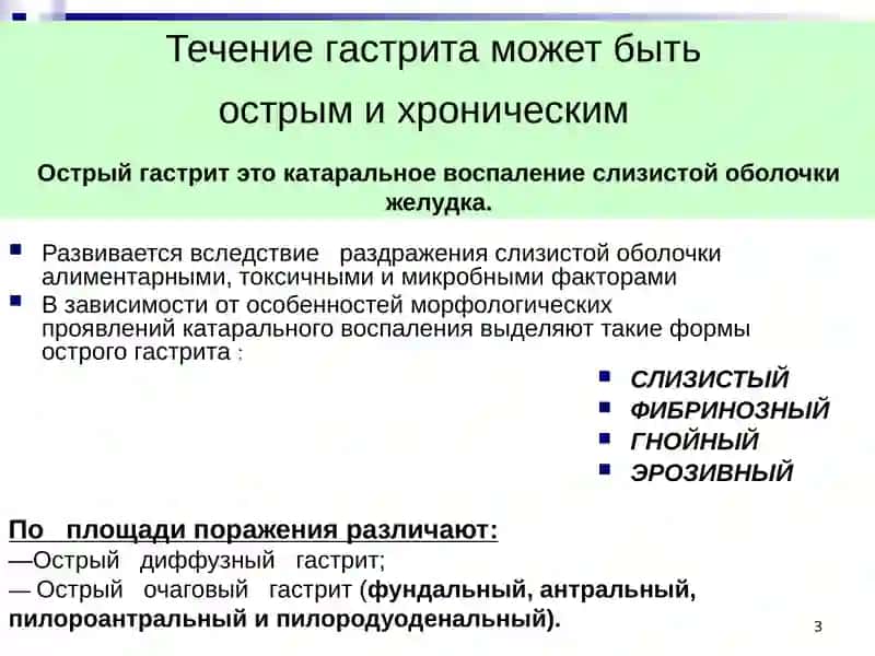 Гастрит, язвенная болезнь, аппендицит 3