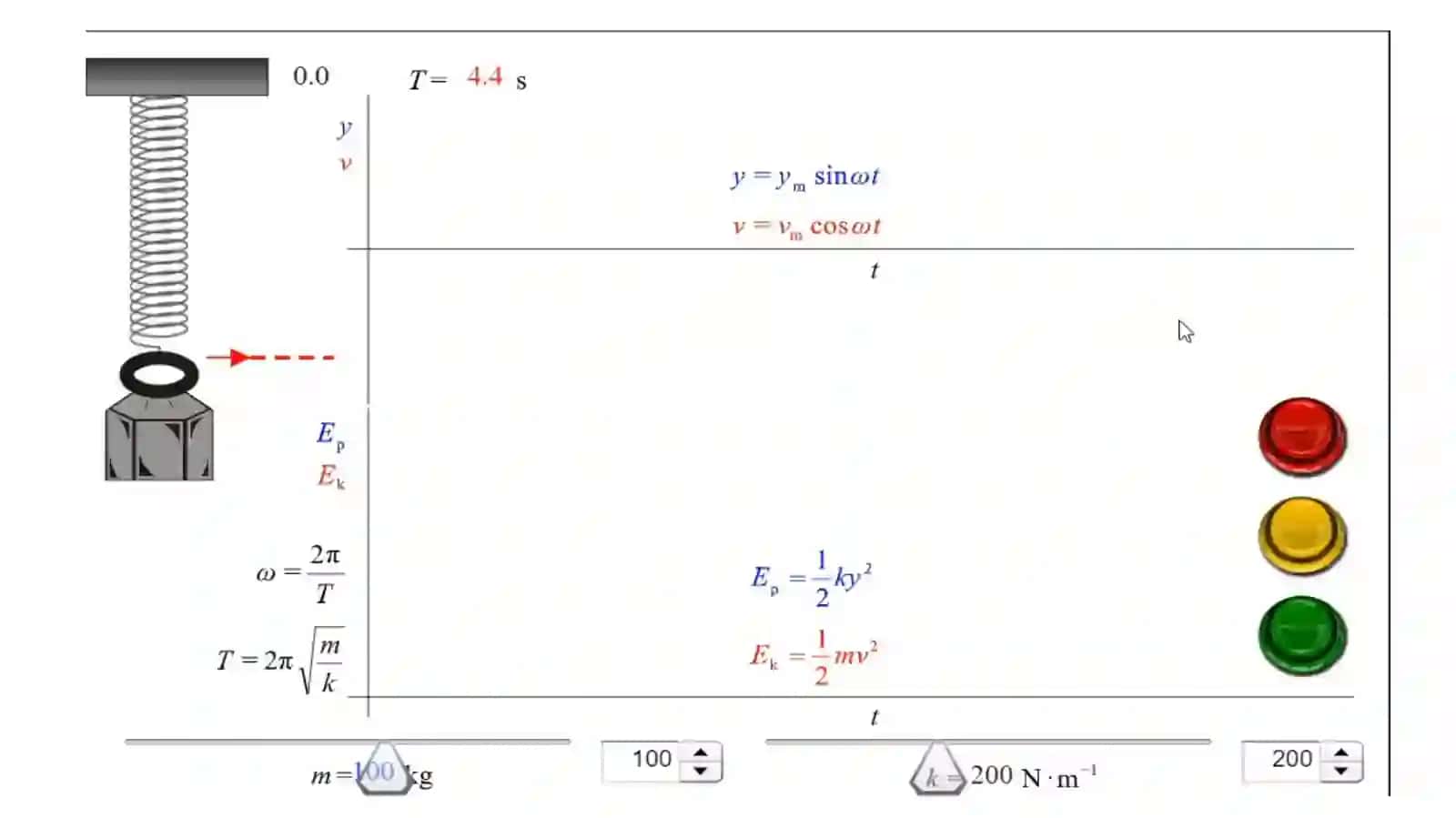 Prujinali va matematik mayatniklar 3