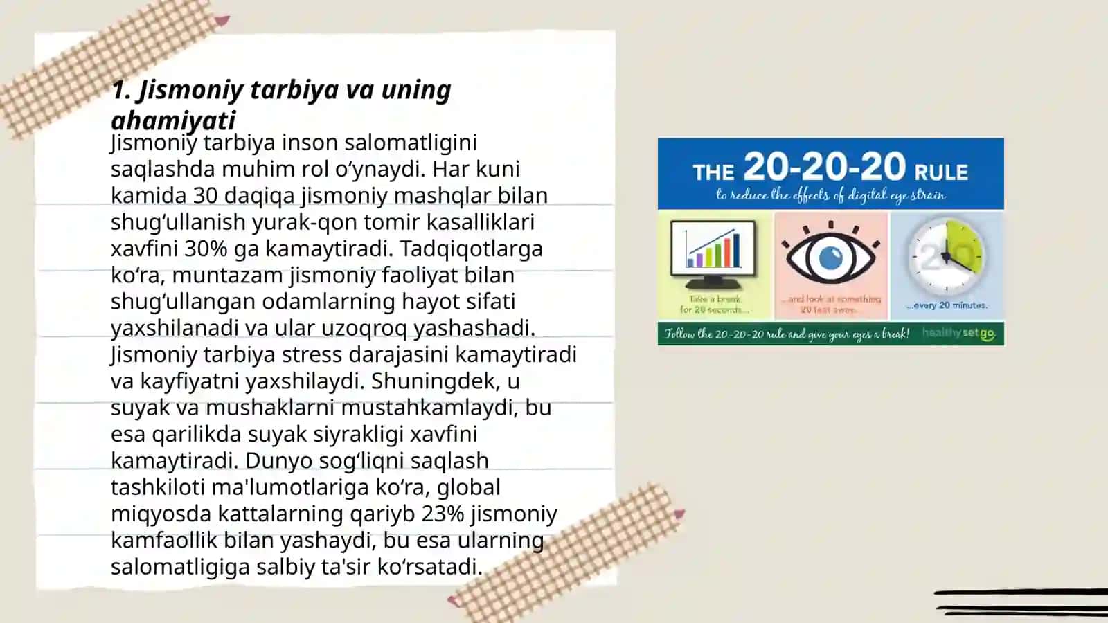 Jismoniy tarbiya va harakat qobiliyatlari 3