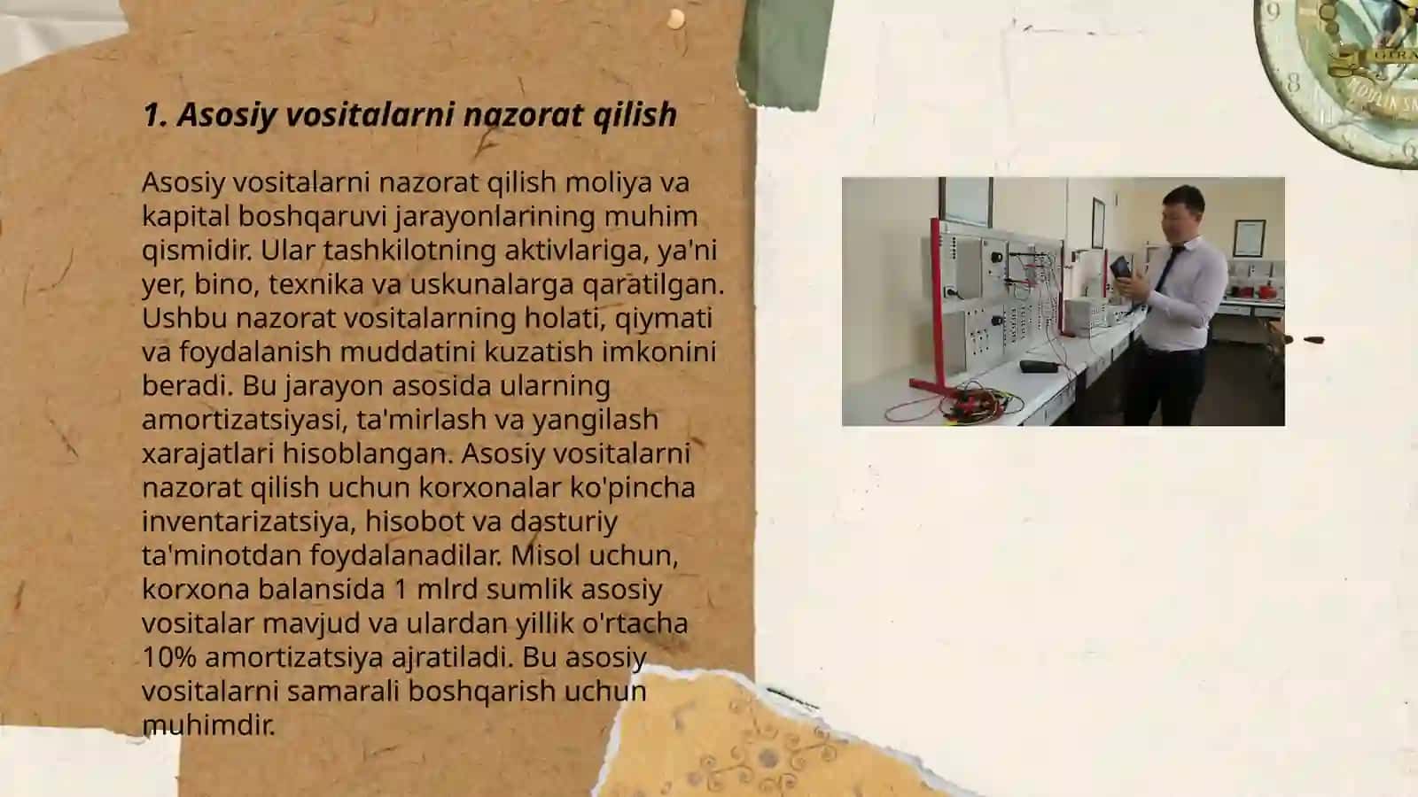 Asosiy vositalar va quvvatlarini ishga tushurish auditi 3