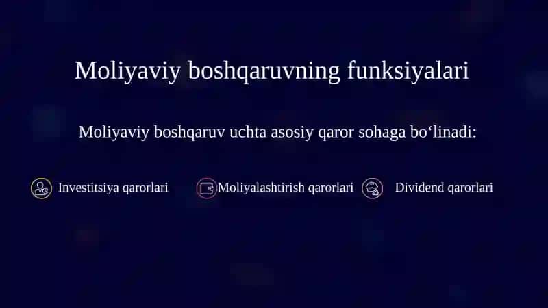 Moliyaviy boshqaruv 3