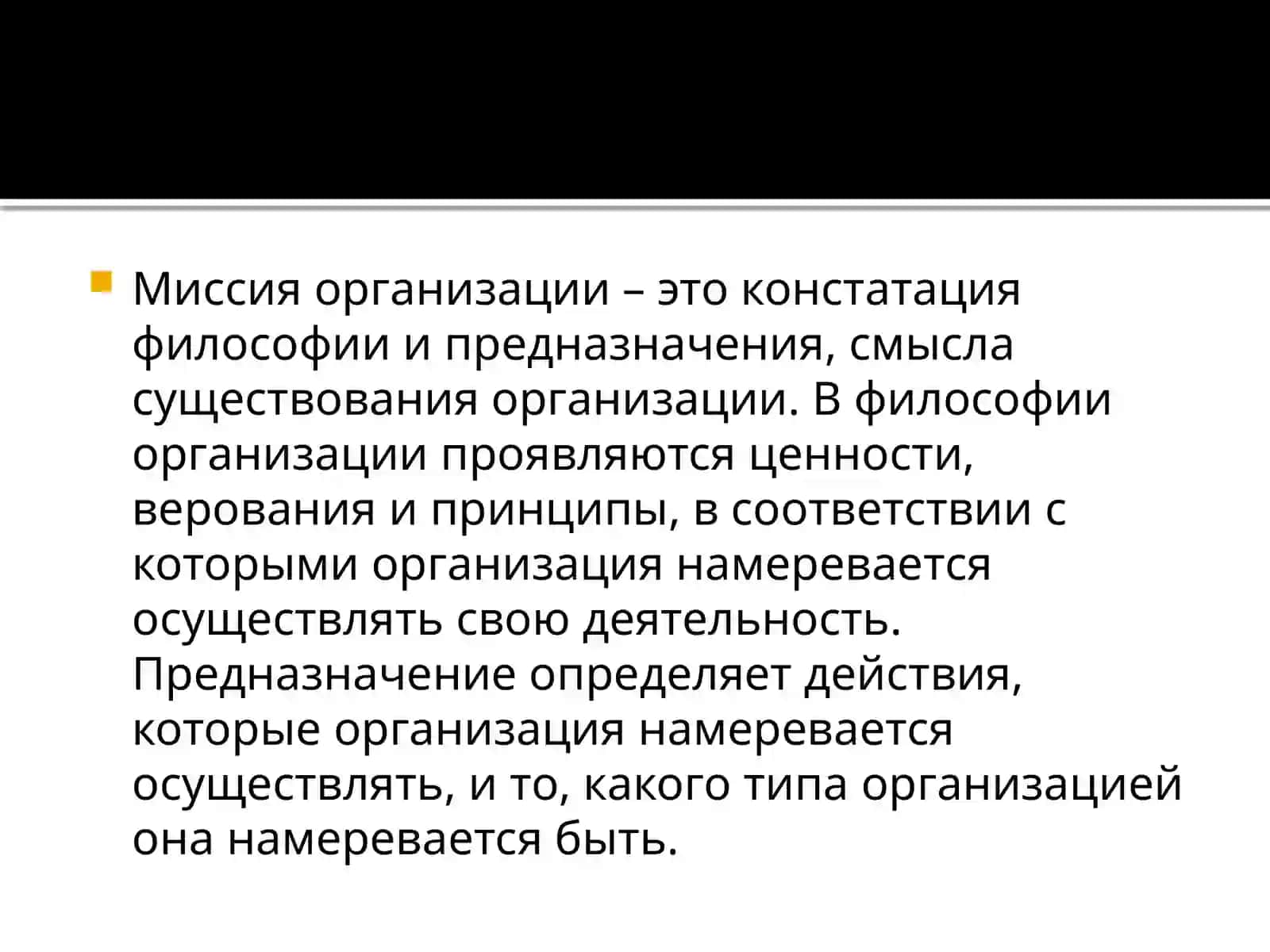Миссия организации 3