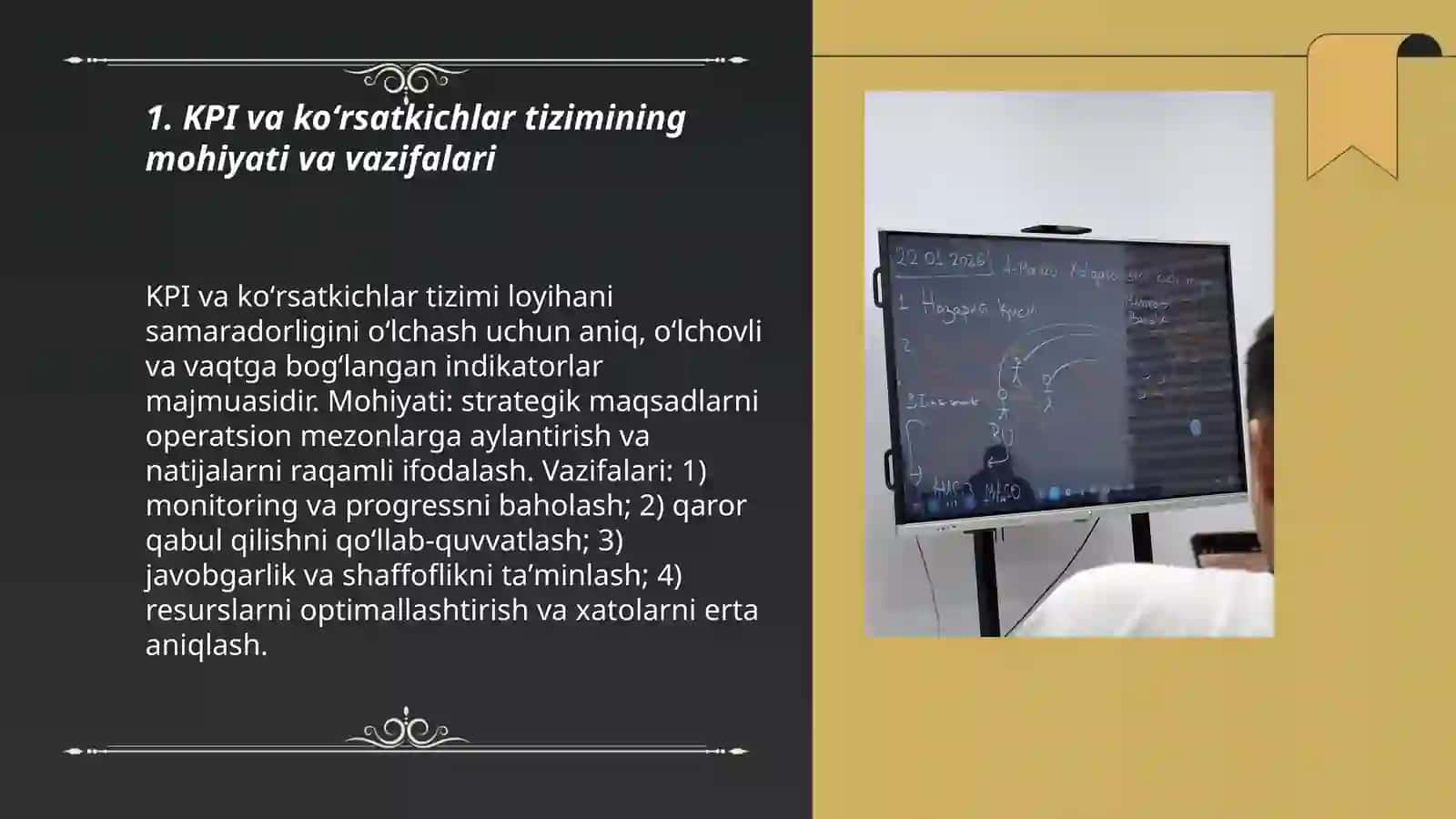 KPI va koʻrsatkichlar tizimi 3