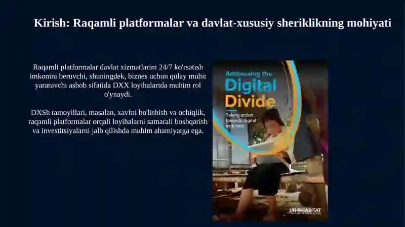 Davlat-xususiy sheriklikda raqamli platformalarning joriy etilishi 3