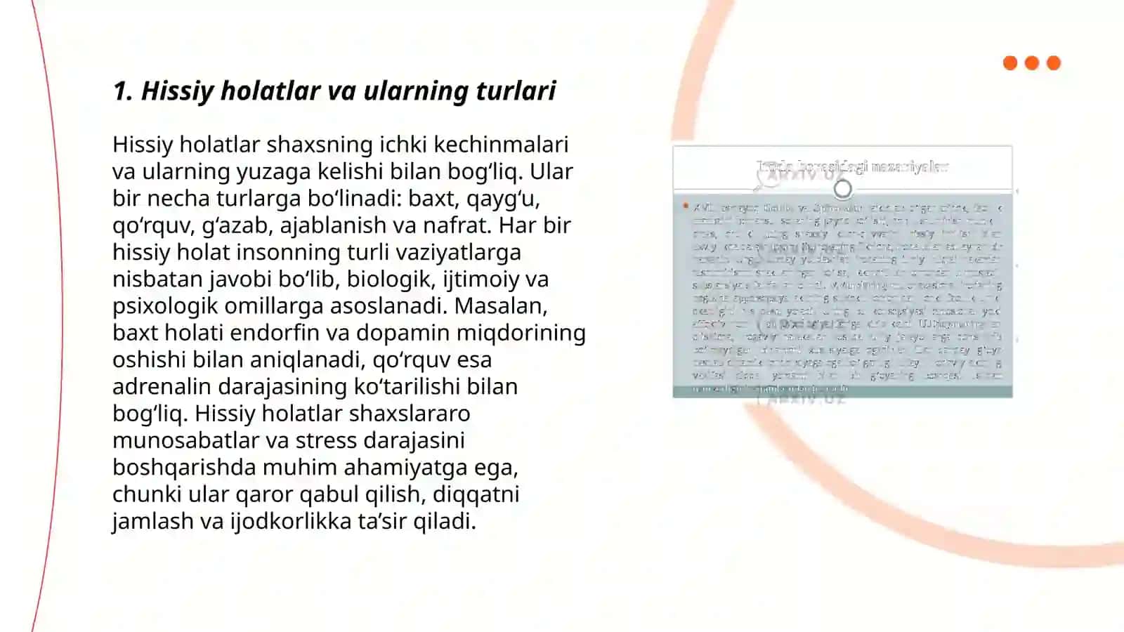Hissiy holatlar va ularning turlari 3