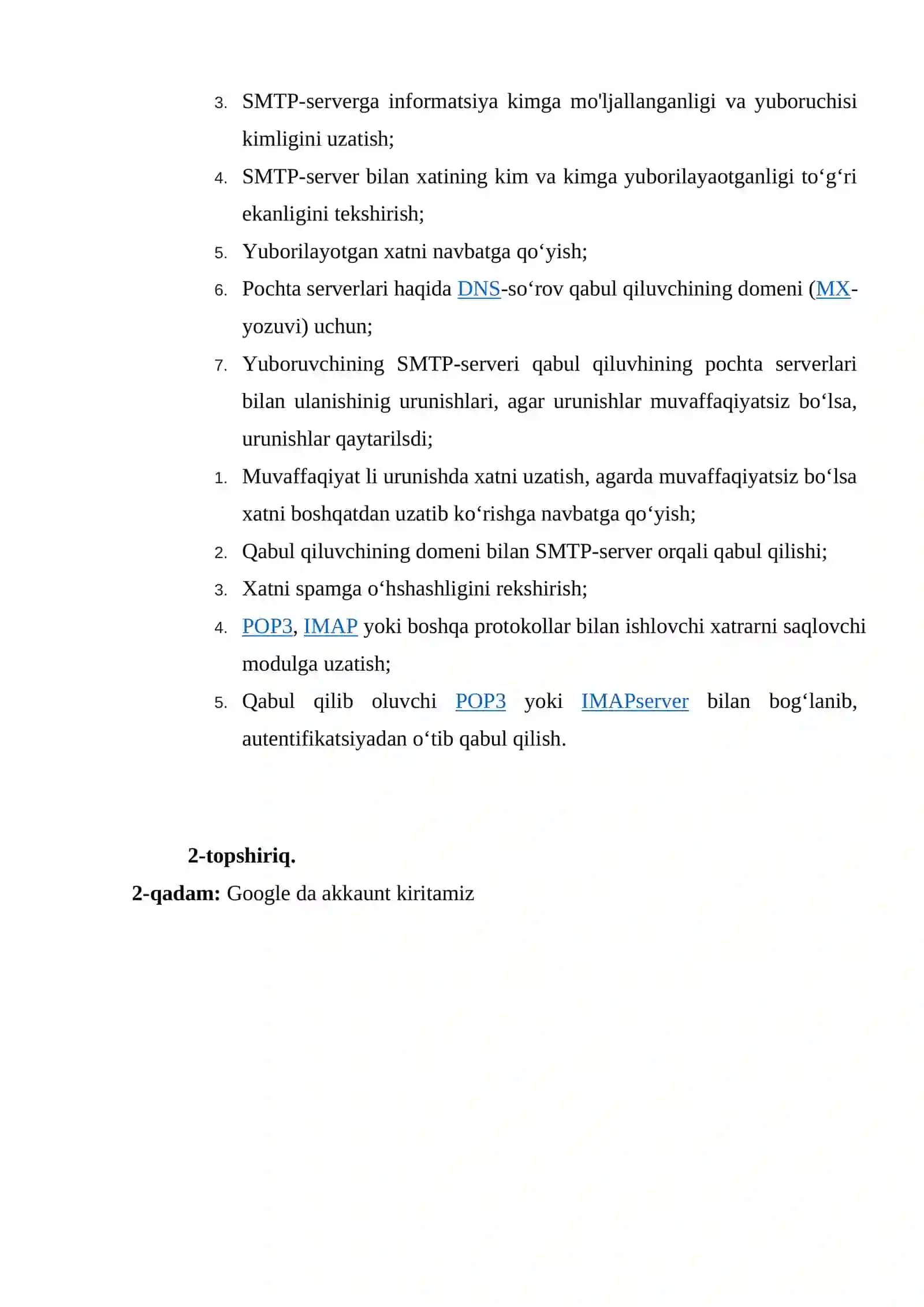 Internet  tarmog`i  xizmatlari 3