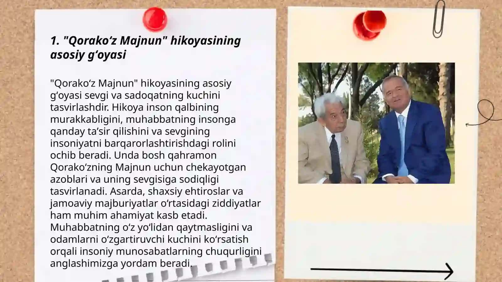 Qorakoʻz Majnun hikoyasi tahlili 3