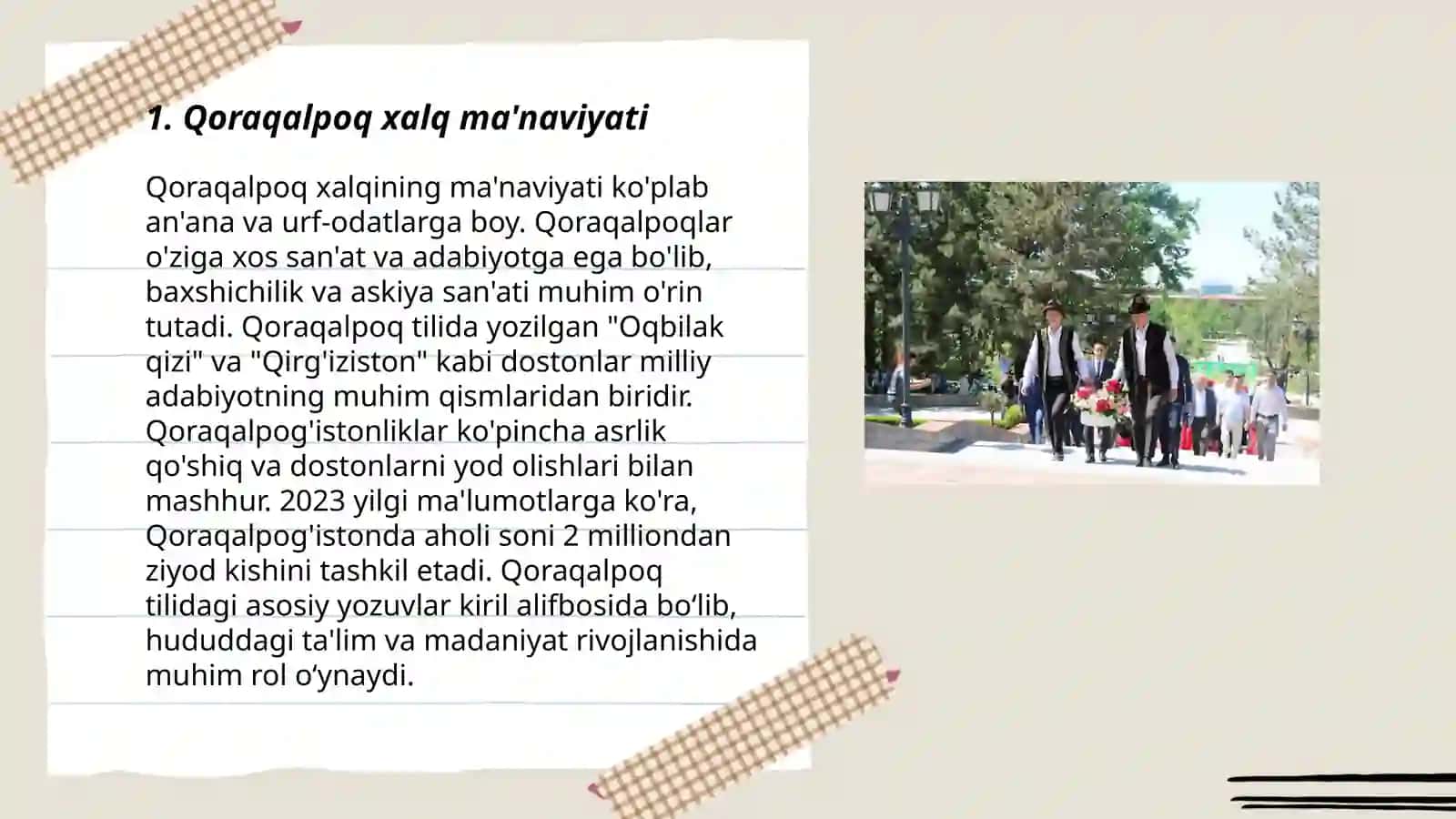 Qoraqalpoq dostoni trilogiyasi 3