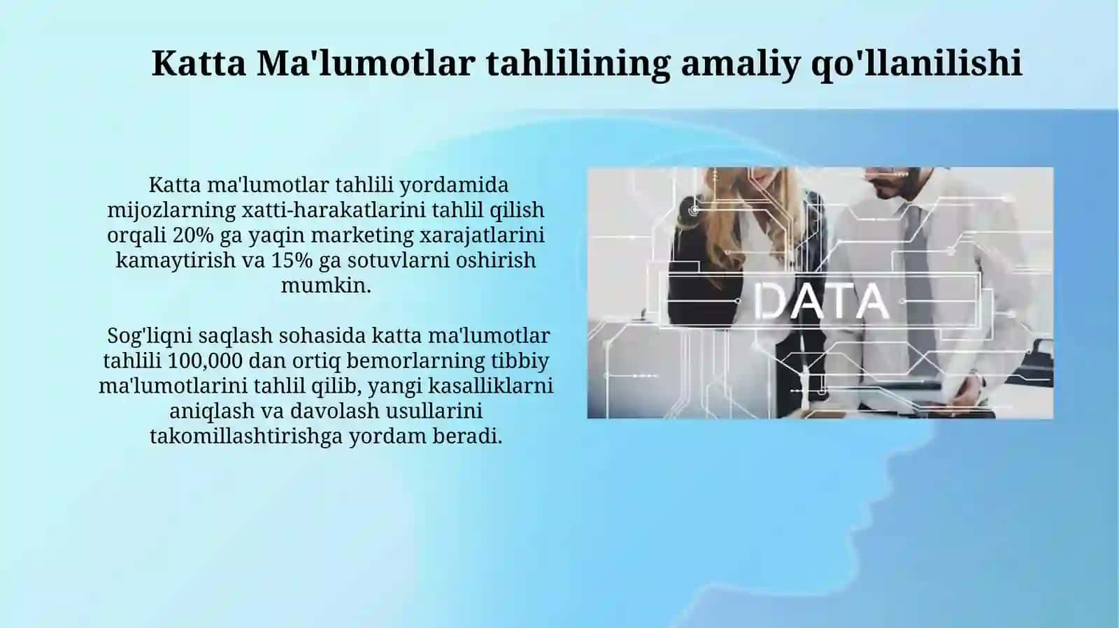 Katta Ma'lumotlar tahlili 3
