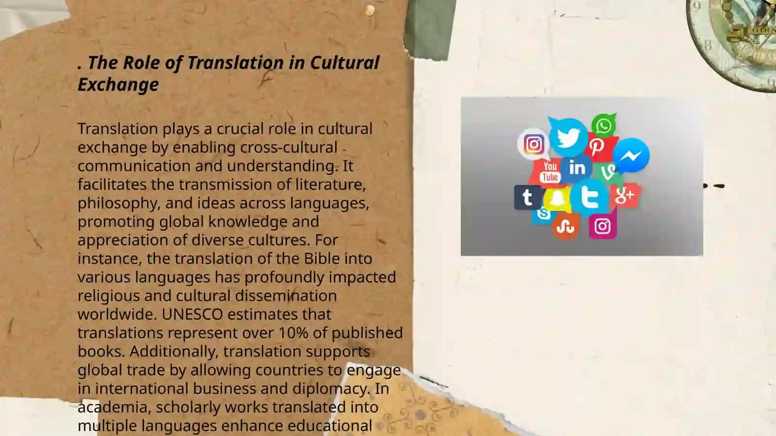 The Role of Translation in Cultural Exchange 3