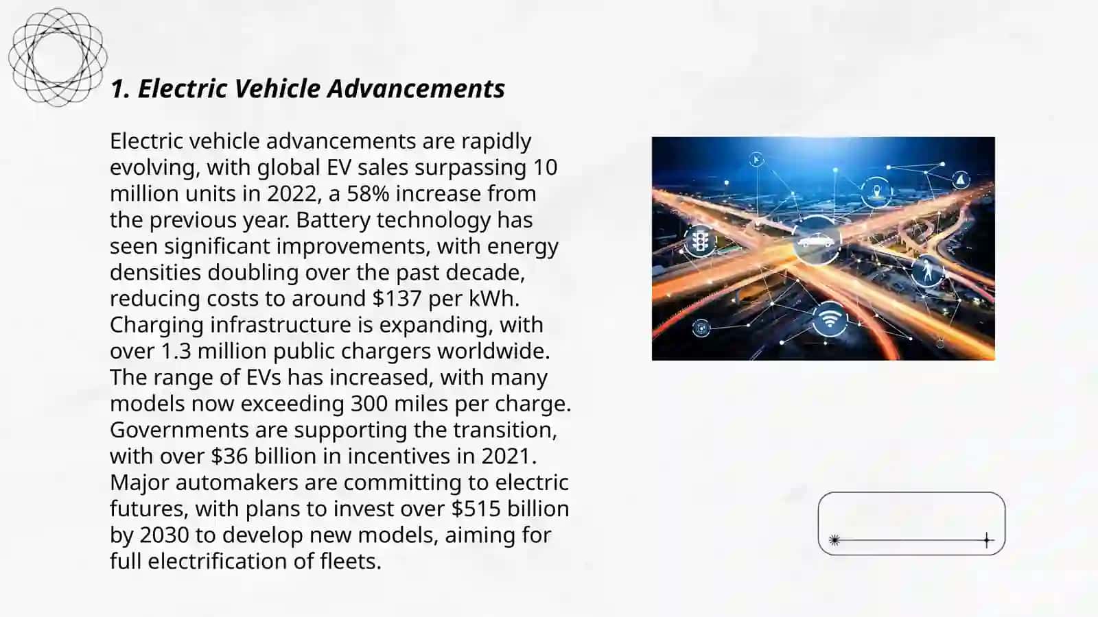 Electric Vehicle Advancements 3