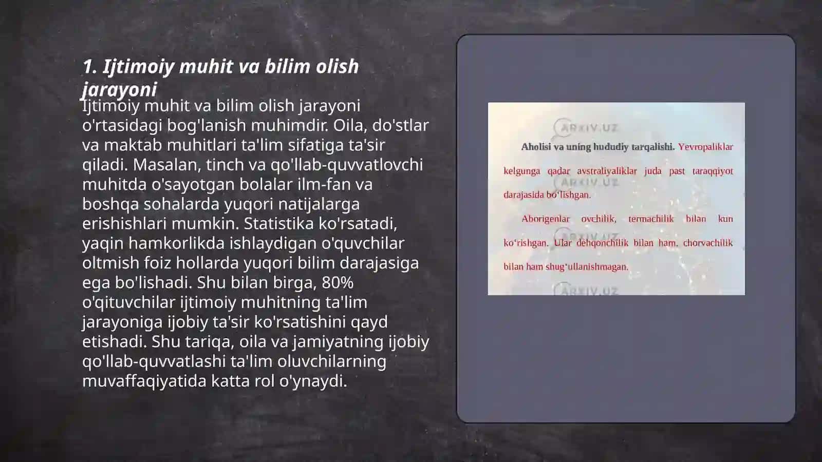 Ijtimoiy jarayonlarning ta'limga ta'siri 3
