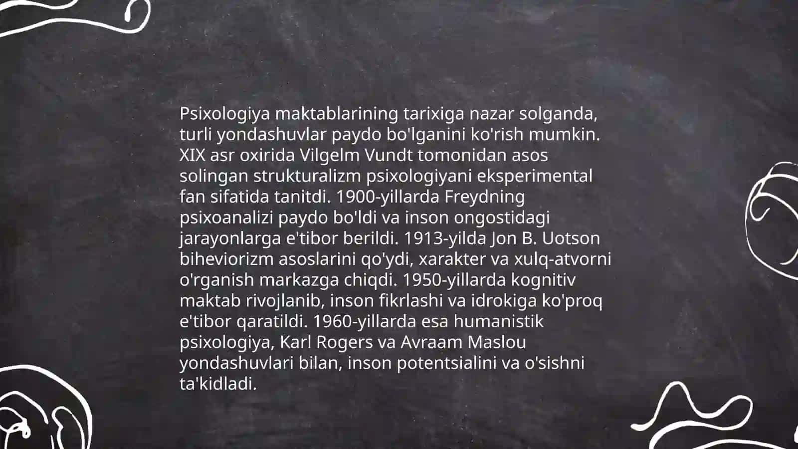 Psixologiya maktablari haqida 3