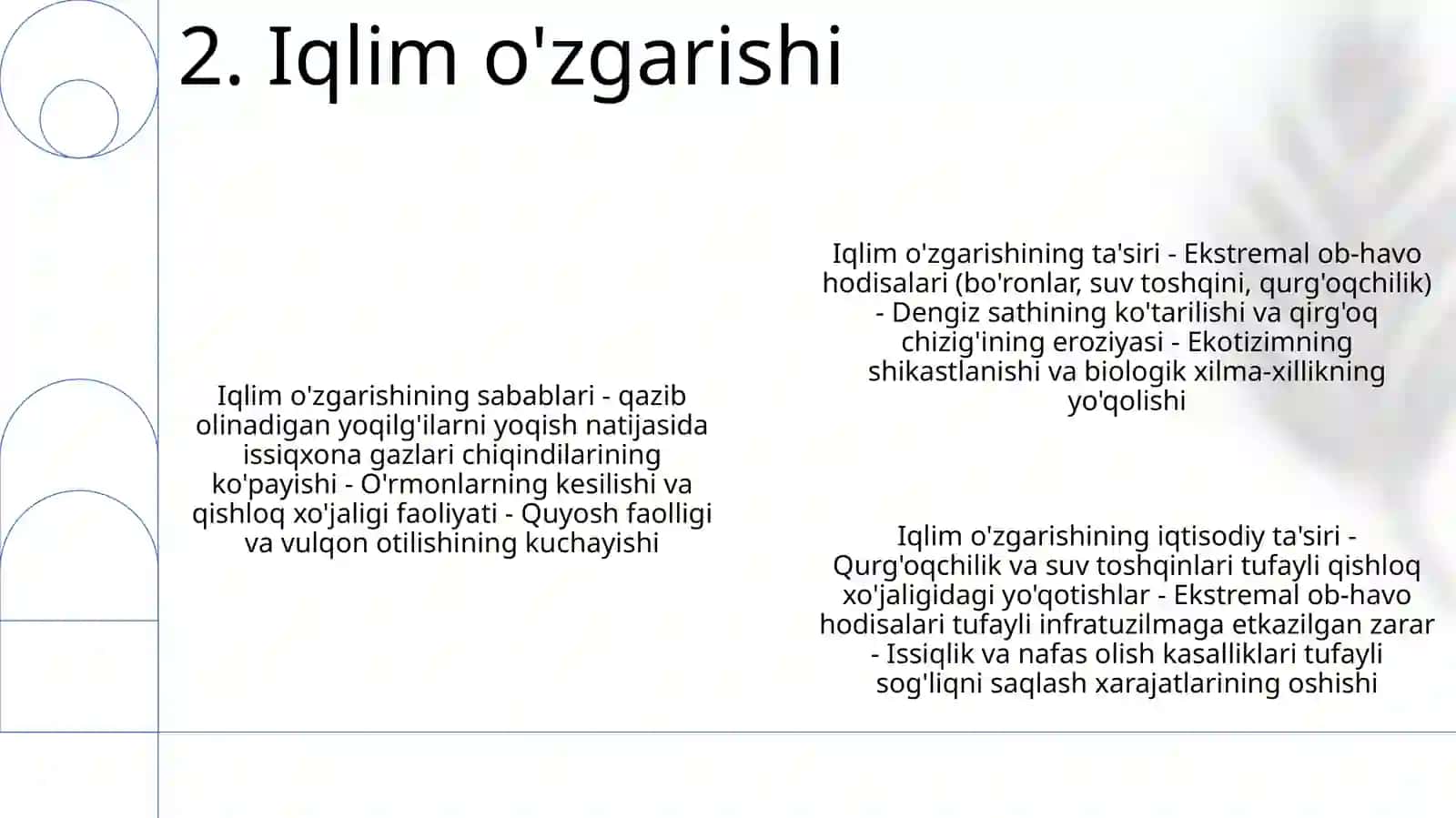 Global ekologik muammolar 3