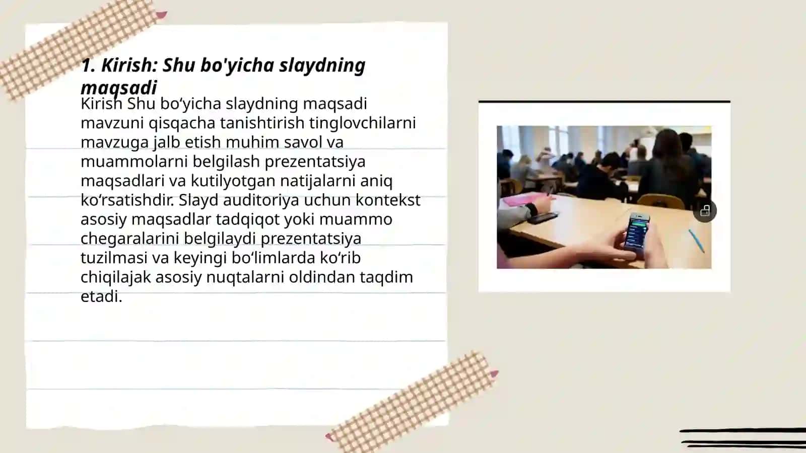 Shu bóyicha slayd 3