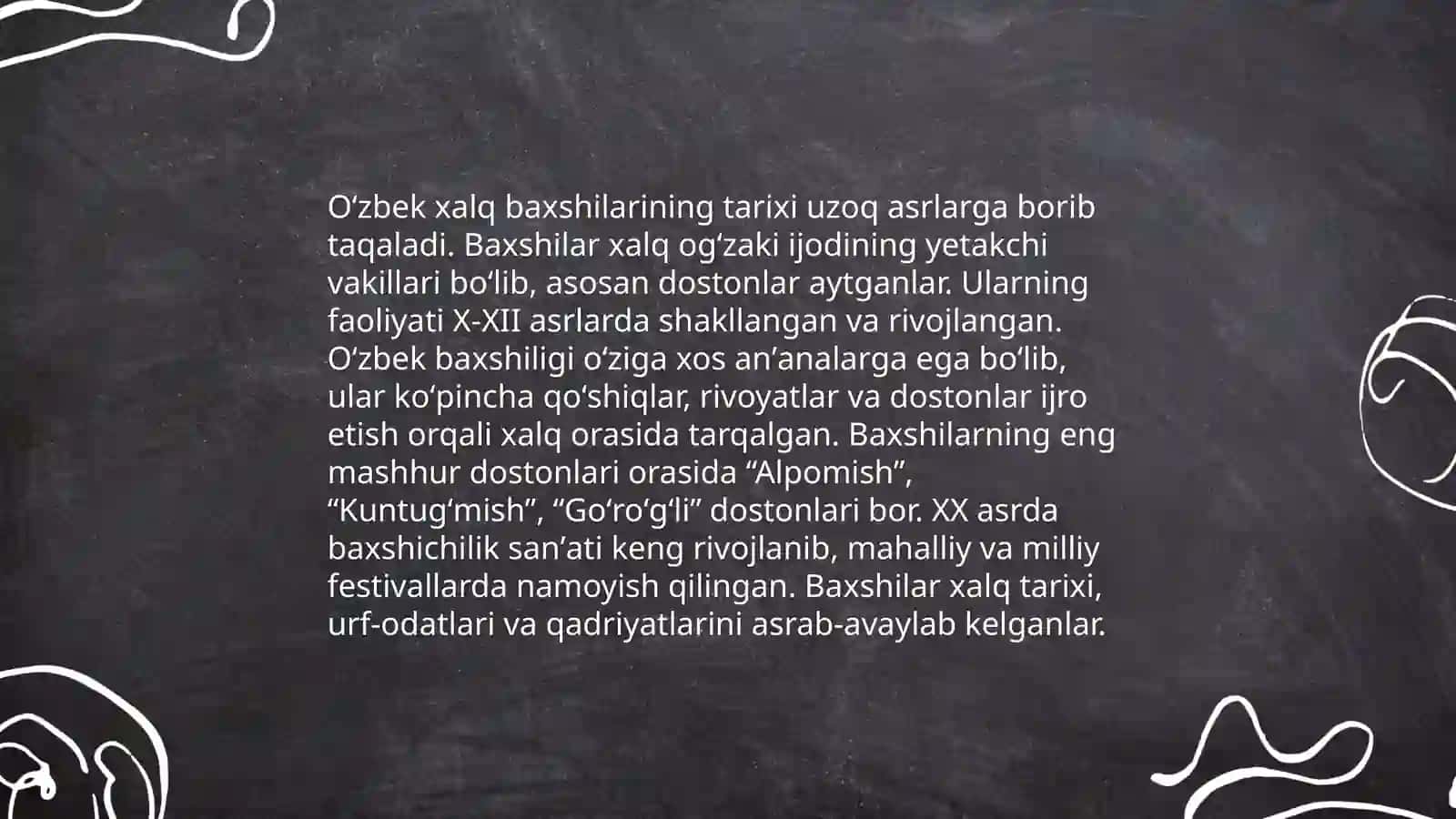 Oʼzbek xalq baxshilari 3