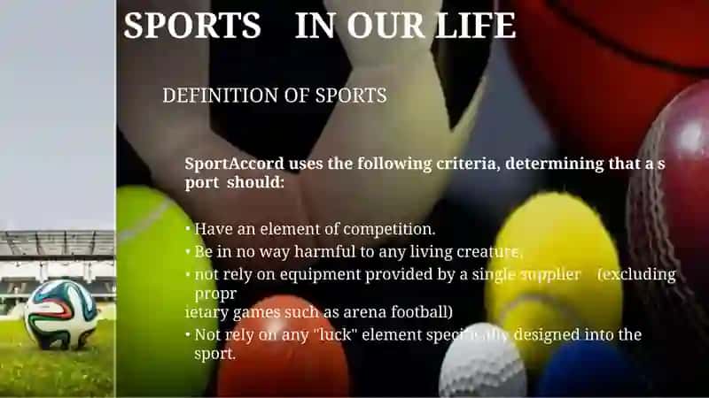 DEFINITION OF SPORTS 3