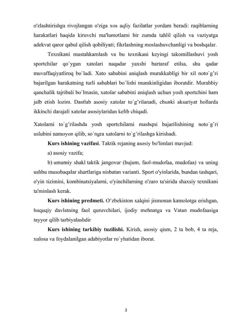 SPORTCHINING JISMONIY TEXNIK VA TAKTIK TAYYORGARLIGI 3